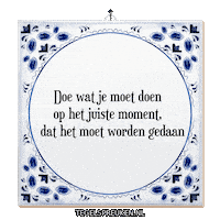 Humor Focus Sticker by Tegelspreuken.nl