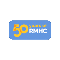 Rmhc50A Sticker by Instituto Ronald McDonald