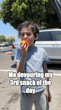 Kid Snacking GIF by Jacob Shwirtz