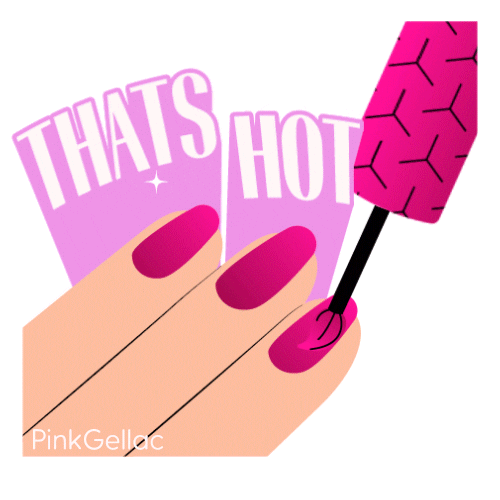 PinkGellac hot summer beauty shine Sticker