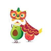 Chinese New Year Celebration Sticker by HeyAvo