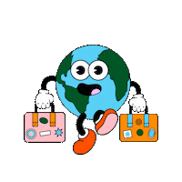 elimestas travel viajes mundo maletas Sticker