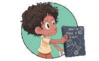 I Love Reading Sticker by Simon Kids
