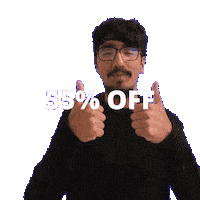 55 Off Sticker