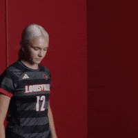 Womens Soccer Go Cards GIF by Louisville Cardinals