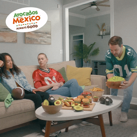 Winning College Football GIF by Avocados From Mexico