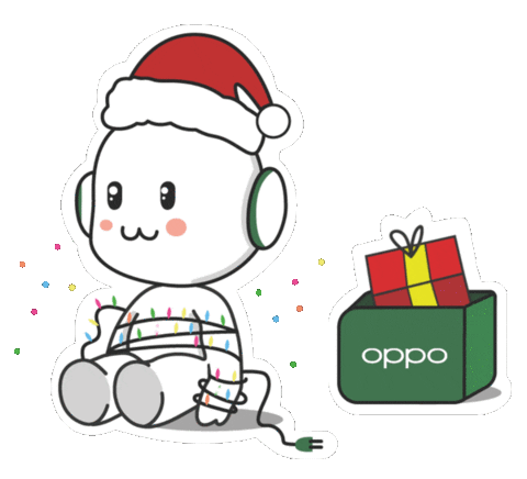 Merry Christmas Sticker by OPPO Mexico