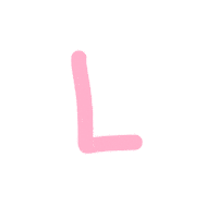 Pastel L Sticker