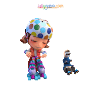 Fun Kids Sticker by Luli y Gabo