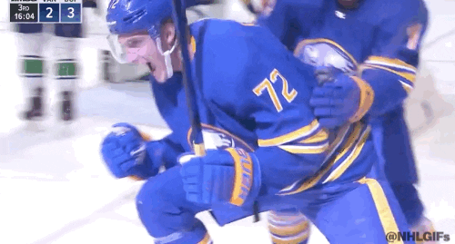 Ice Hockey Hug GIF by NHL