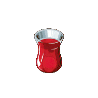 mevlanacay çay turkish tea çay saati türk çayı Sticker