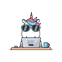 Happy Work Sticker by Pearl Nails