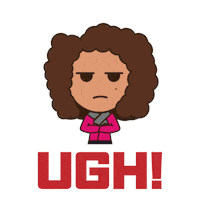 Over It Reaction Sticker by My Spy