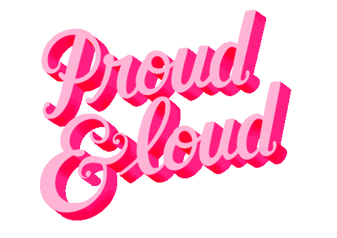 Proud Gay Pride Sticker by badassfemme