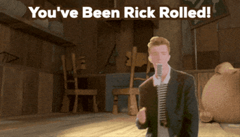 Angry Rick Astley GIF by HangryPetz