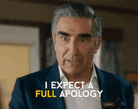 Sorry Schitts Creek GIF by CBC