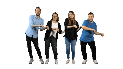 Happy Dance Sticker by MoveTheDate Switzerland