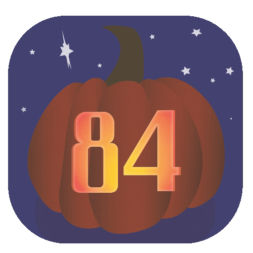 Halloween Pumpkin Sticker by 84 Lumber
