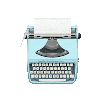 escritoresfamosos escribir escritores maquina de escribir escritores famosos Sticker