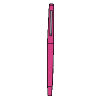 sariahevjen school teacher write flair pen Sticker