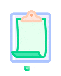 Happy To Do List Sticker by Kwit