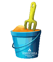 anantaraseminyak beach play sea kid Sticker