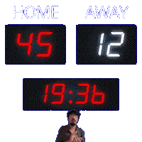 12 Away Sticker