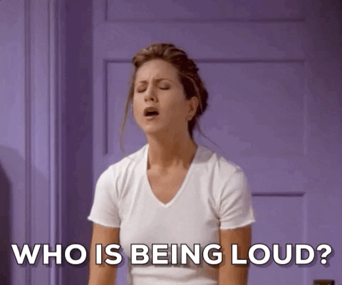 Who Is Being Loud Season 1 GIF by Friends