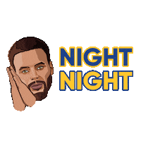 Good Night Basketball Sticker by SportsManias