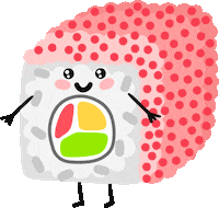 avocadastudio happy smile food kawaii Sticker