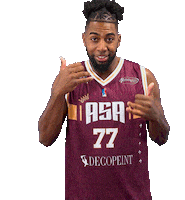 Basketball Thumbs Up Sticker by Alliance Sport Alsace