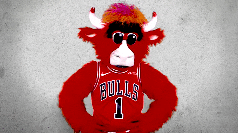 benny the bull thumbs down GIF by Chicago Bulls