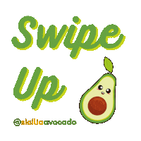 siciliaavocado food swipe up swipe adorable Sticker
