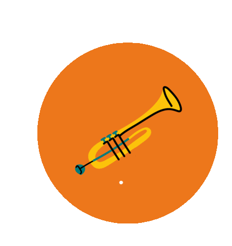 rondoprod festival trumpet brass rondo Sticker