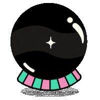 lacharbonne stars magic ball future Sticker