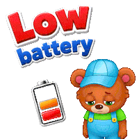Loading Switch Off Sticker by Lucas and Friends by RV AppStudios