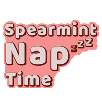 spearmintlove baby nap time spearmint spearmintlove Sticker