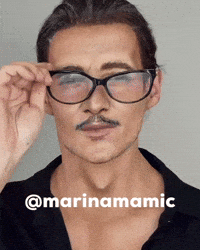 marinamamic pedropascal makeuptransformation marinamamic marinamamicmakeup GIF