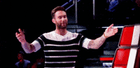 dying adam levine GIF by The Voice