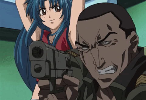 full metal panic! GIF by Funimation