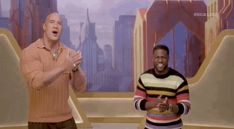 The Rock Wow GIF by Kids' Choice Awards