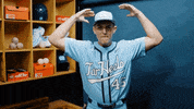 North Carolina Baseball GIF by UNC Tar Heels