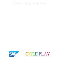 Sustainability Coldplay Sticker by LifeAtSAP