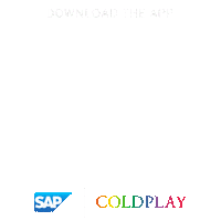 Sustainability Coldplay Sticker by LifeAtSAP
