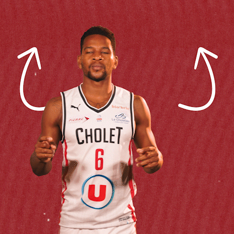 Swipe Up En Haut GIF by Cholet Basket