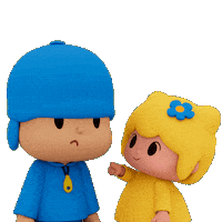 Explaining Hey Hey Hey Sticker by Pocoyo