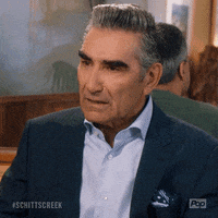Eugene Levy Johnny Rose GIF by Schitt's Creek