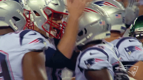 Happy Tom Brady GIF by New England Patriots
