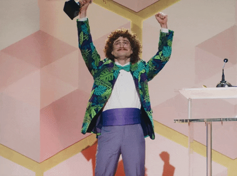 Daniel Radcliffe Thank You GIF by The Roku Channel