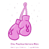 drapaulinaherrera breasts breastcancer strongertogether fightcancer Sticker